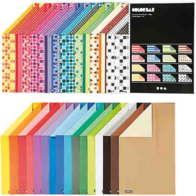 Color Bar Karton, A4 210x297 mm, 250 g, 32x10 Bl., Sortierte Farben