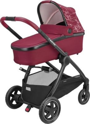 Kinderwagenaufsatz Oria, faltbar, Marble Plum 2