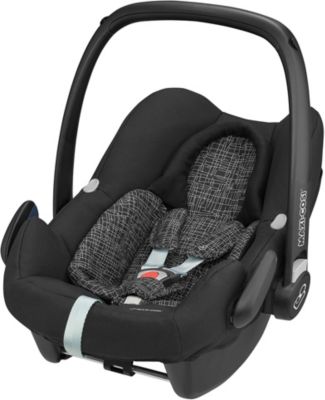 Babyschale Rock, Black Grid