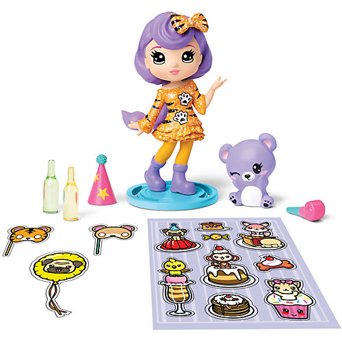 Игровой набор Spin Master "Party Popteenies" Хлопушка с сюрпризом, 2 куклы от Spin Master