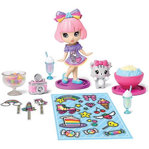 Игровой набор Spin Master "Party Popteenies" Хлопушка с сюрпризом, 2 куклы от Spin Master