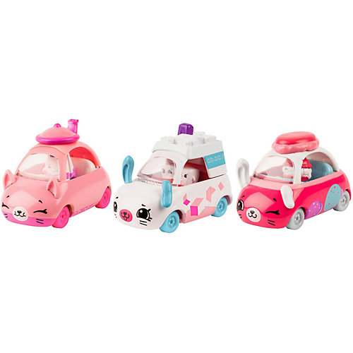 Набор машинок Moose "Cutie Cars" с фигурками Shopkins, Чайная минутка от Moose