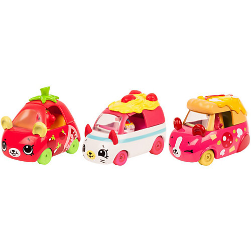 Набор машинок Moose "Cutie Cars" с фигурками Shopkins, Автоиталия от Moose