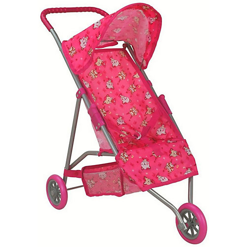 Коляска для кукол Buggy Boom Mixy, ярко-розовая от Buggy Boom