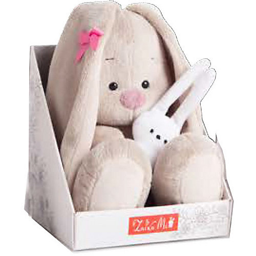 Мягкая игрушка Budi Basa Зайка Ми в розовом платье с белым воротничком, 18 см от Budi Basa