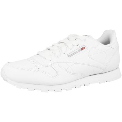 Classic Leather (GS) low Unisex Kinder Sneakers Low, Reebok, weiß | myToys