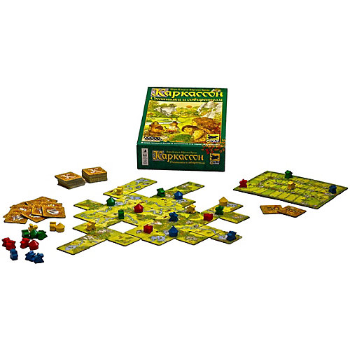 Настольная игра Hobby World Каркассон Охотники и Собиратели, 2-е русское издание от Hobby World