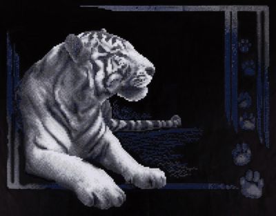 Алмазная мозаика Фрея "Тигр", 38х48 см