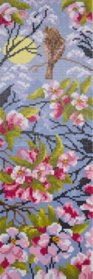 Алмазная мозаика Фрея "Весна", 14х43 см