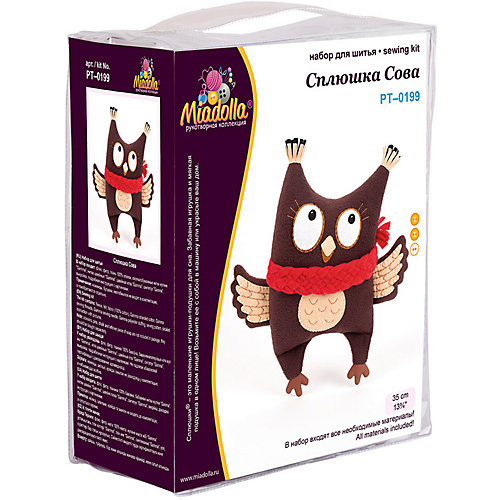 Набор для шитья игрушек Miadolla "Сплюшки" Сплюшка сова от Miadolla
