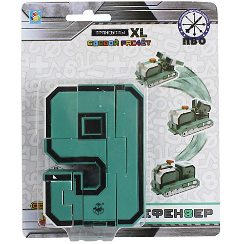 Трансботы XL 1Toy "Боевой расчет ПВО", цифра 9 от 1Toy