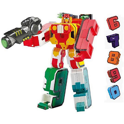 Трансботы XL 1Toy "Боевой расчет ПВО", цифра 8 от 1Toy