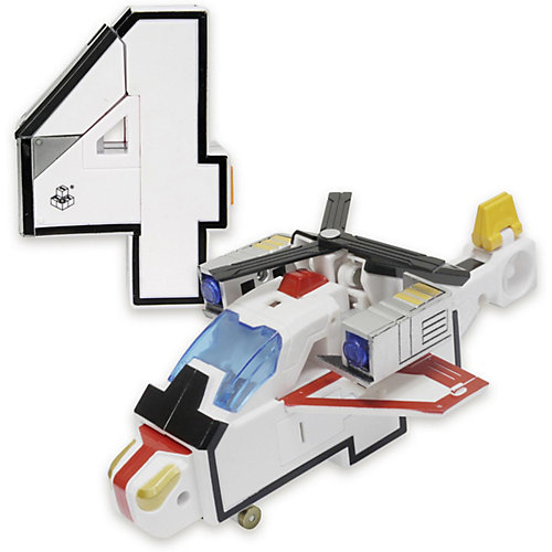 Трансботы XL 1Toy "Боевой расчет ВКС", цифра 4 от 1Toy