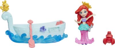 Игровой набор с мини-куклой Disney Princess "Маленькое королевство" Ариэль и лодка
