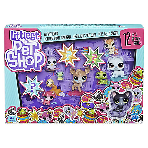 Игровой набор Littlest Pet Shop "12 счастливых петов" Донат от Hasbro