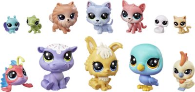 Игровой набор Littlest Pet Shop "12 счастливых петов" Капкейк