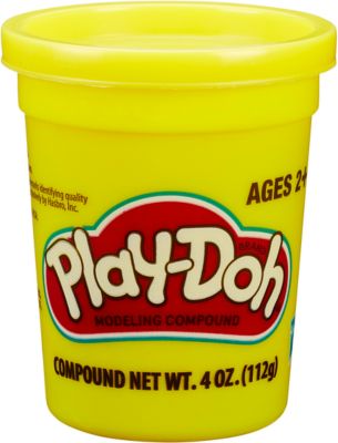 Пластилин Play-Doh в баночке 112 гр., жёлтый