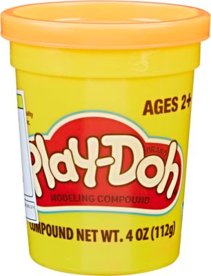 Пластилин Play-Doh в баночке 112 гр., оранжевый