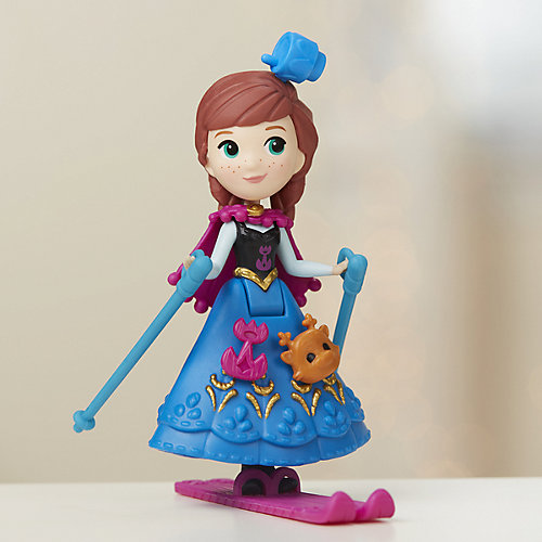 Игровой набор с мини-куклой Disney Princess Холодное сердце "Королевские спальни" Анна со спа салоном от Hasbro