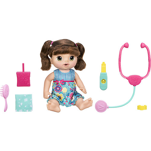 Интерактивная кукла Baby Alive "Малышка у врача" Шатенка от Hasbro