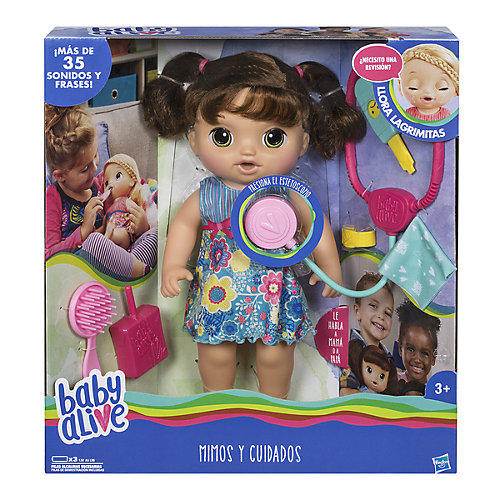 Интерактивная кукла Baby Alive "Малышка у врача" Шатенка от Hasbro