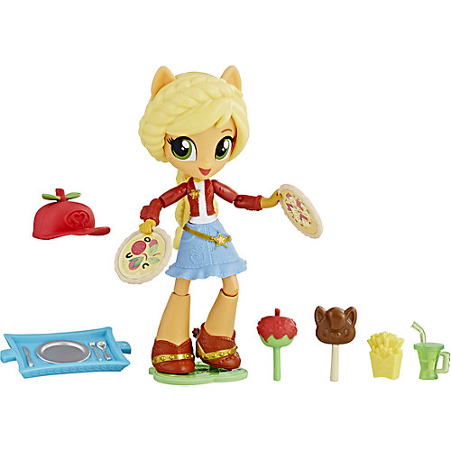 Мини-кукла Equestria Girls Эплджек с аксессуарами от Hasbro