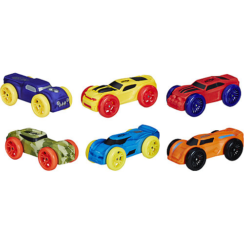 Набор машинок Nerf Nitro вариант 3, 6 штук от Hasbro