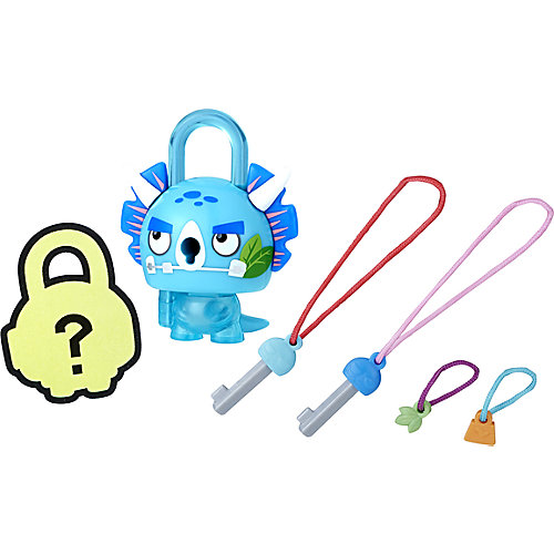 Замочек с секретом Lockstar серия 2, Синий динозавр от Hasbro