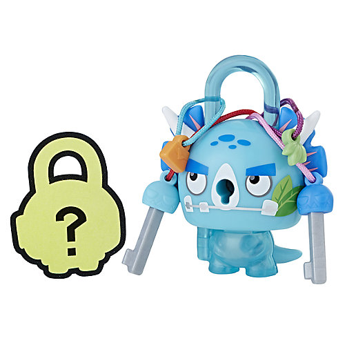 Замочек с секретом Lockstar серия 2, Синий динозавр от Hasbro