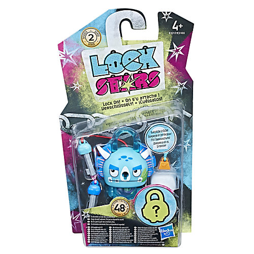 Замочек с секретом Lockstar серия 2, Синий динозавр от Hasbro