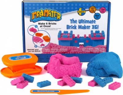 Набор массы для лепки Mad Mattr "The Ultimate Brick Maker X6", с инструментами