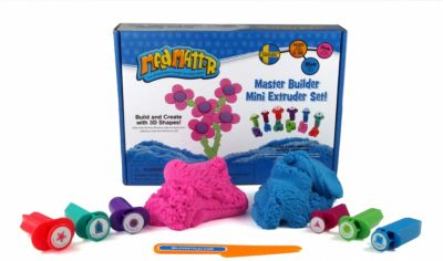 Набор массы для лепки Mad Mattr "Master Builder Mini Extruder Set", с инструментами