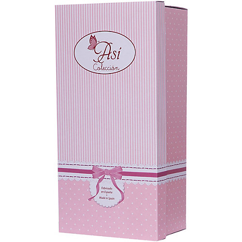 Кукла-пупс Asi Мария в розовой кофте с капюшоном 43 см, арт 362960 от Asi