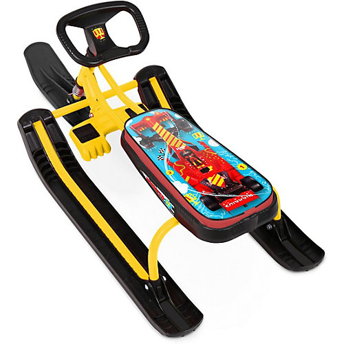 Снегокат Nika-Kids "Тимка спорт 2" F1, жёлтый от Nika-Kids