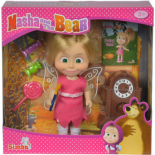 Мини-кукла Simba "Маша и Медведь" Маша в костюме феи с аксессуарами, 12 см от Simba