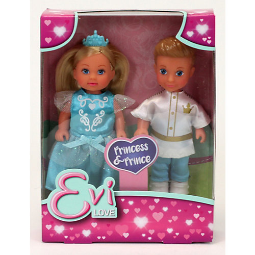 Игровой набор с мини-куклами Simba "Evi Love" Тимми и Еви - принц и принцесса, 12 см от Simba