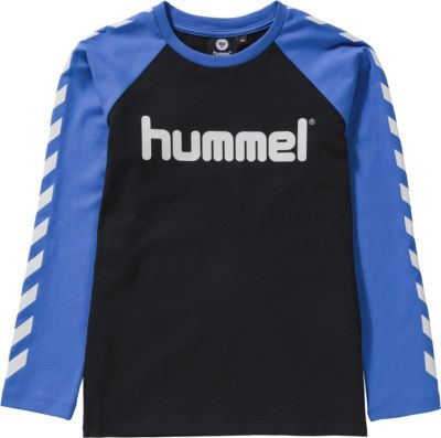 Langarmshirt blau Gr. 116 Jungen Kinder