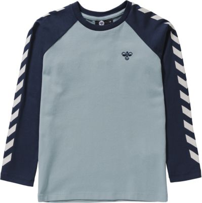 Langarmshirt hellblau Gr. 116 Jungen Kinder