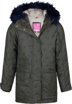 Wintermantel LILOE grn Gr. 110/116 Mdchen Kinder