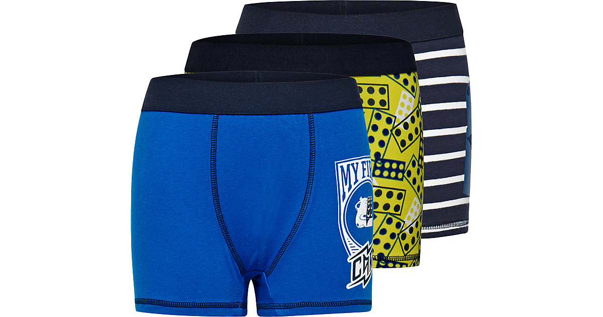 LEGO WEAR · 3er Pack Boxershorts Gr. 122 Jungen Kinder LEGO WEAR · 3er Pack Boxershorts Gr. 122 Jungen Kinder