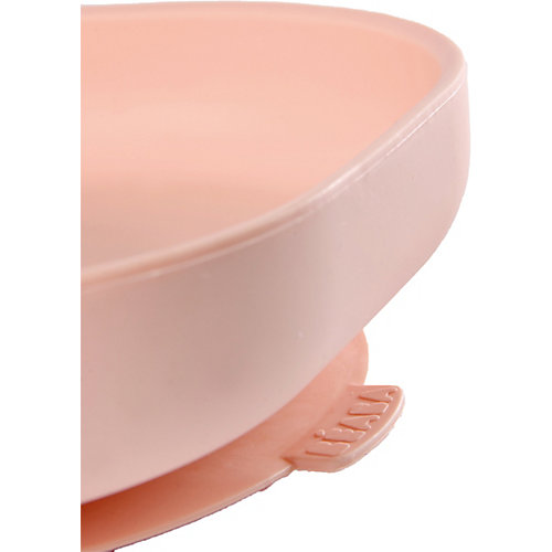 Тарелка из силикона Beaba Silicone suction plate, розовый - розовый от BÉABA