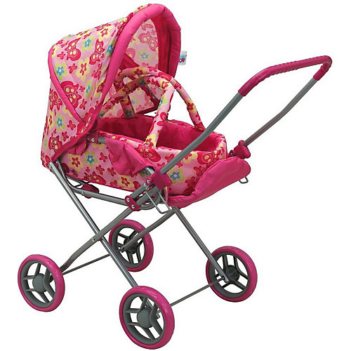 Коляска-трансформер для кукол Buggy Boom Mixy, розовая от Buggy Boom