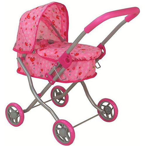 Коляска для кукол Buggy Boom Mixy, светло-розовая от Buggy Boom