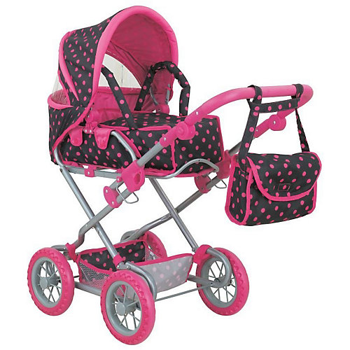 Коляска для кукол Buggy Boom Infinia, розовая от Buggy Boom