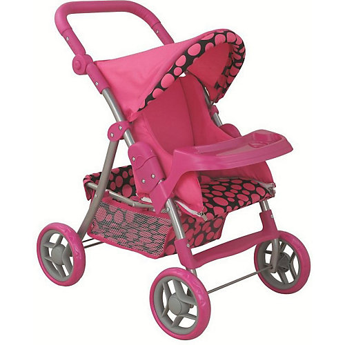 Коляска для кукол Buggy Boom Skyna, розовая от Buggy Boom