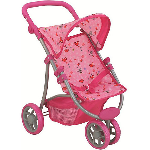 Коляска для кукол Buggy Boom Nadin, светло-розовая от Buggy Boom