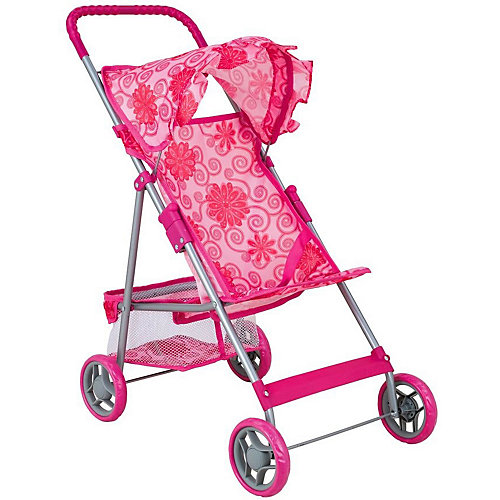 Коляска для кукол Buggy Boom Mixy, розовая от Buggy Boom