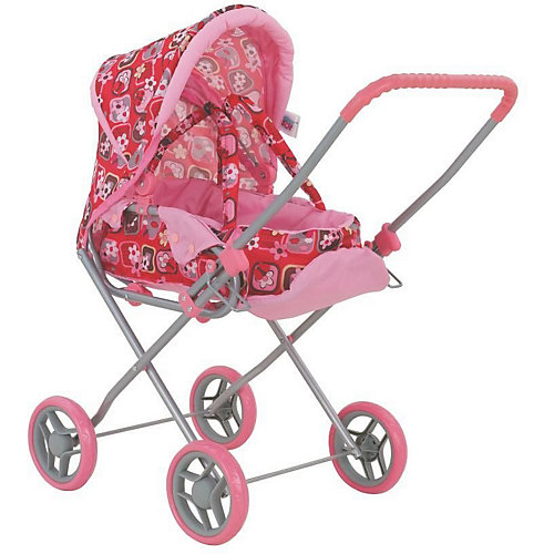 Коляска-трансформер для кукол Buggy Boom Mixy, красная от Buggy Boom