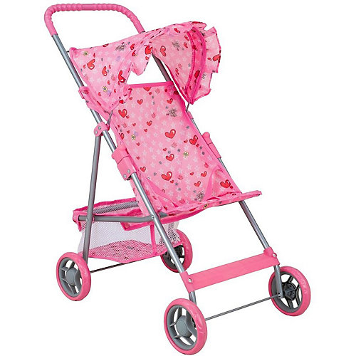 Коляска для кукол Buggy Boom Mixy, светло-розовая от Buggy Boom