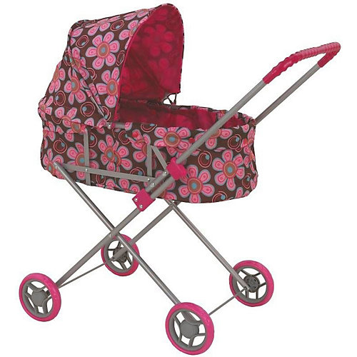 Коляска для кукол Buggy Boom Mixy, розовая от Buggy Boom